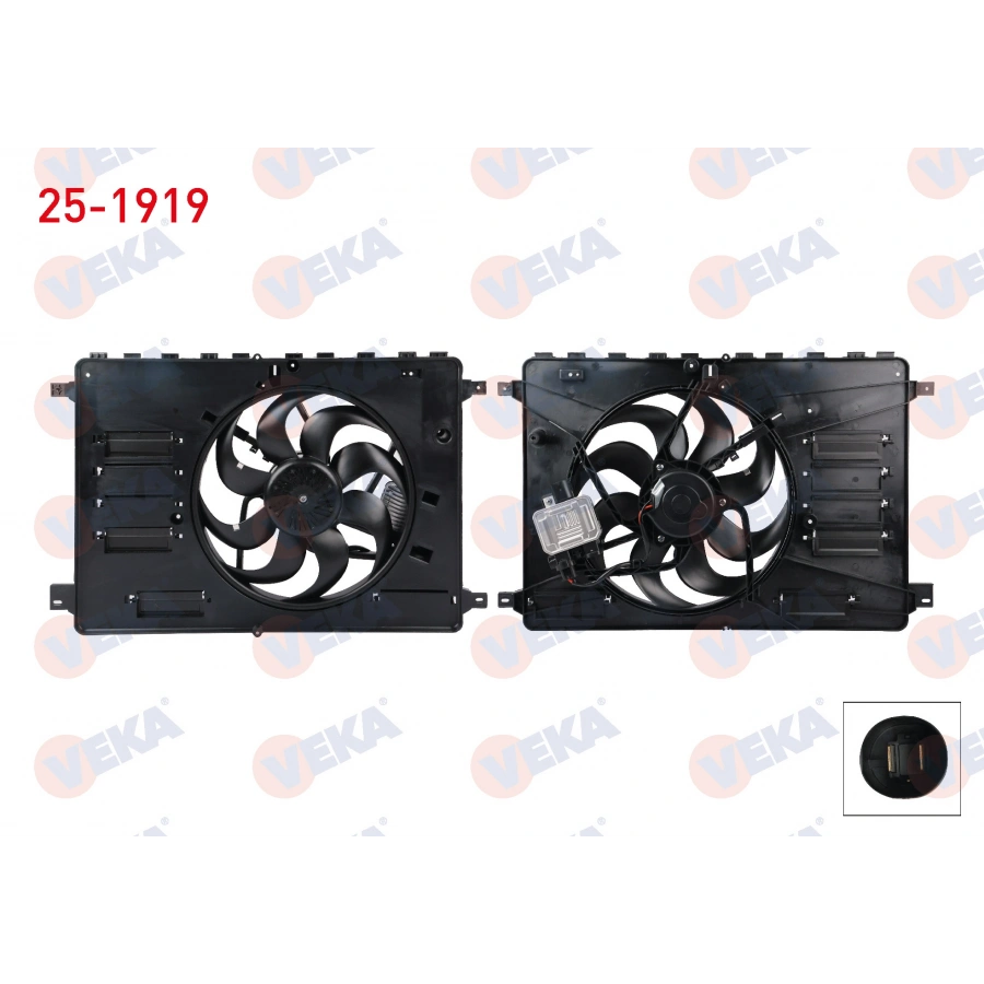 FAN MOTORU DAVLUMBAZLI TEKLI FANLI FORD MONDEO 2.0 TDCi 2007-2015 / KUGA 2.0 TDCi 2008-2012 / S-MAX 2.0 TDCi 2006-2014 / VOLVO S60 2.0 T 2010-2015 / XC60 2.0 D4 2010-2017