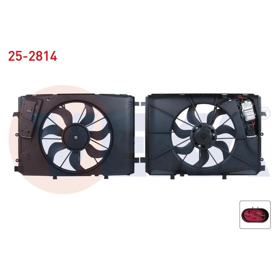 FAN MOTORU DAVLUMBAZLI TEKLI MERCEDES A SERISI (W176) A 180 - A 180 CDI - A 200 12-/ B SERISI (W246) B 160 - B 180 - B 180 CDI - B 200 11-/ CLA (C117) 180 CDI - 180 - 200 13-/ GLA (X156) GLA 200 13-