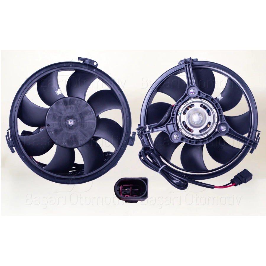 FAN MOTORU DAVLUMBAZSIZ (280 MM-2 FIS-8 KANAT) VW PASSAT A4 A6 1.8 1.9TDI ALT AVF 00 >