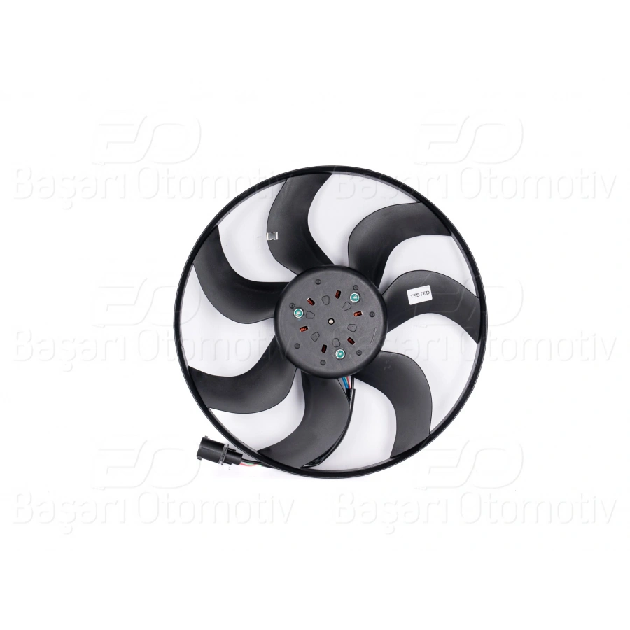 FAN MOTORU DAVLUMBAZSIZ (387 MM-4 FIS-7 KANAT) VW POLO SKODA FABIA RAPID SEAT IBIZA AUDI A1 1.4 TSI 09-14