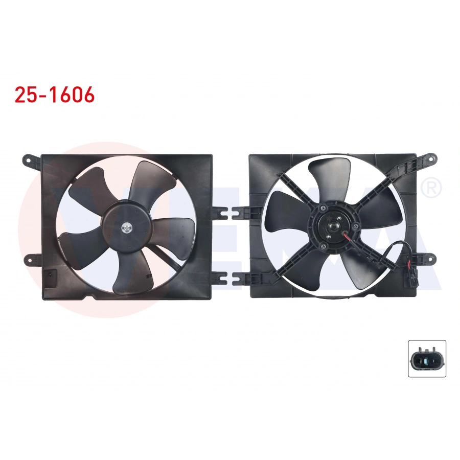 FAN MOTORU KLIMA RADYATORU DAVLUMBAZLI CHEVROLET LACETTI (J200) 1.4i 16v 2006-2012