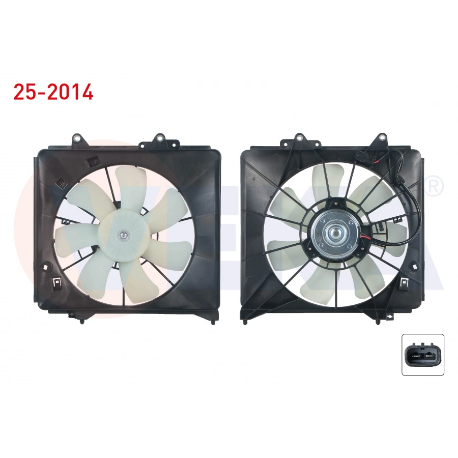 FAN MOTORU KLIMA RADYATORU DAVLUMBAZLI HONDA JAZZ III (GE) 1.4i 2008-2012