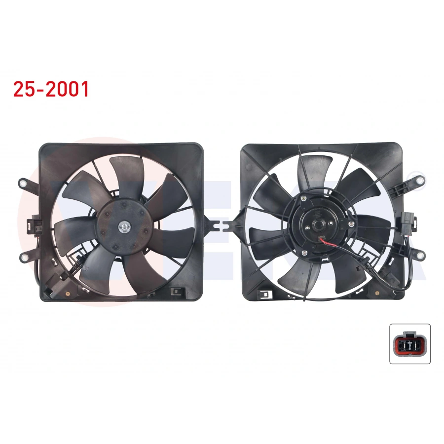 FAN MOTORU KLIMA RADYATORU HONDA JAZZ II (GD) 1.4i DAVLUMBAZLI 2002-2008