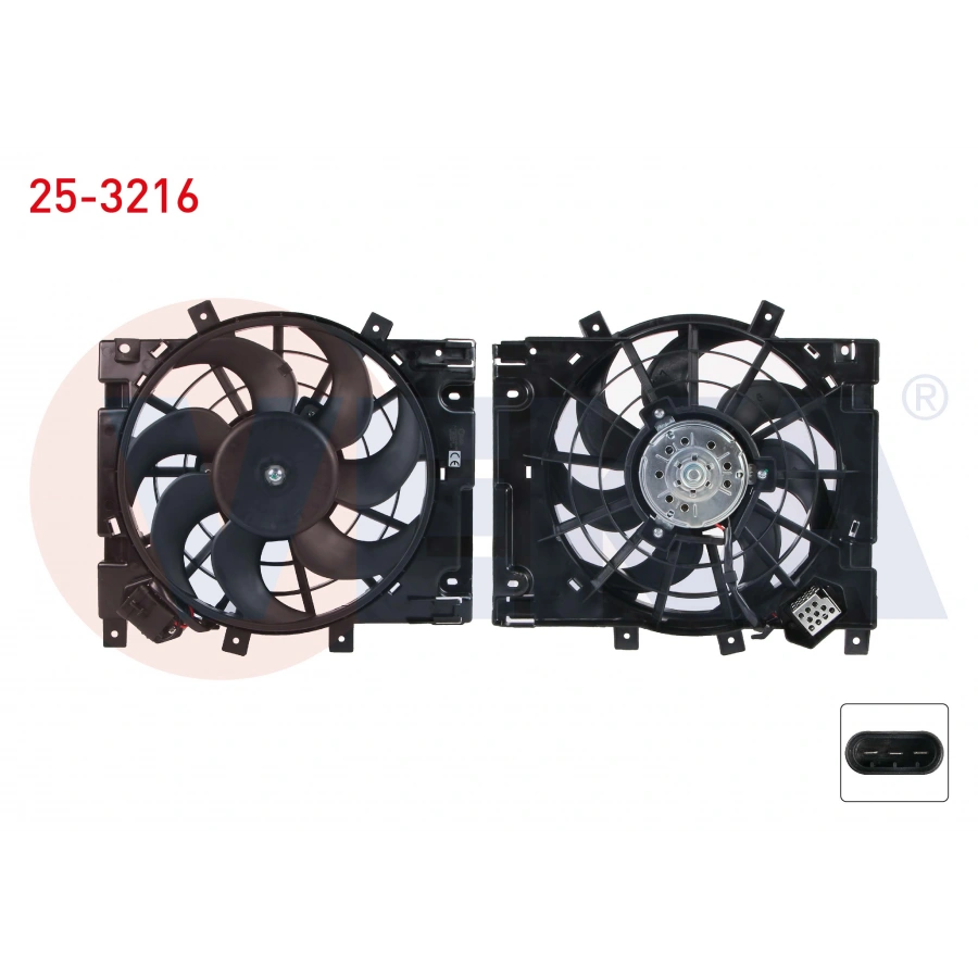 FAN MOTORU KLIMA RADYATORU (ITMELI) DAVLUMBAZLI TEK FAN OPEL ASTRA H 1.3 CDTI (Z13DTH) 2006-2010