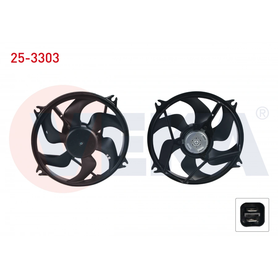 FAN MOTORU KLIMALI BR2 1.9D / XSARA2/PARTNER 1.9 DW8 06-