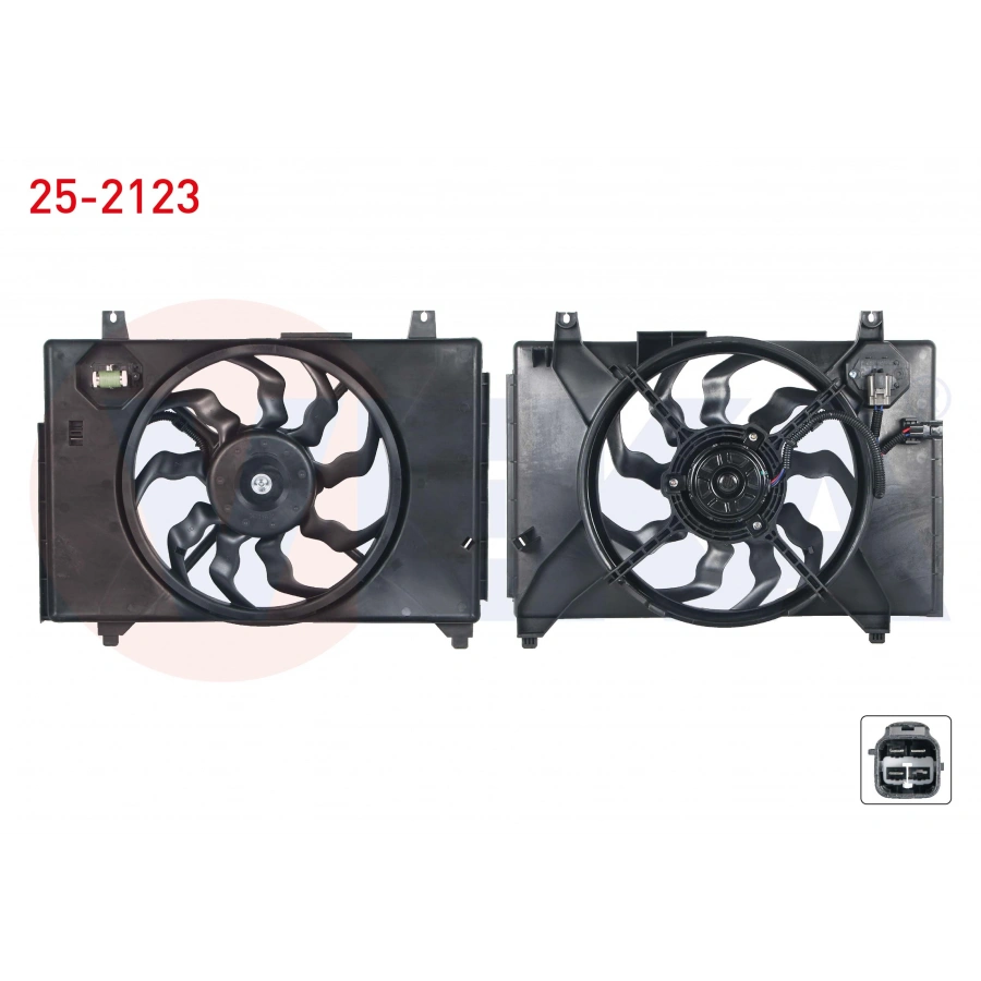 FAN MOTORU KLIMALI KOMPLE ACCENT ERA 1,5 DIZEL 2006-