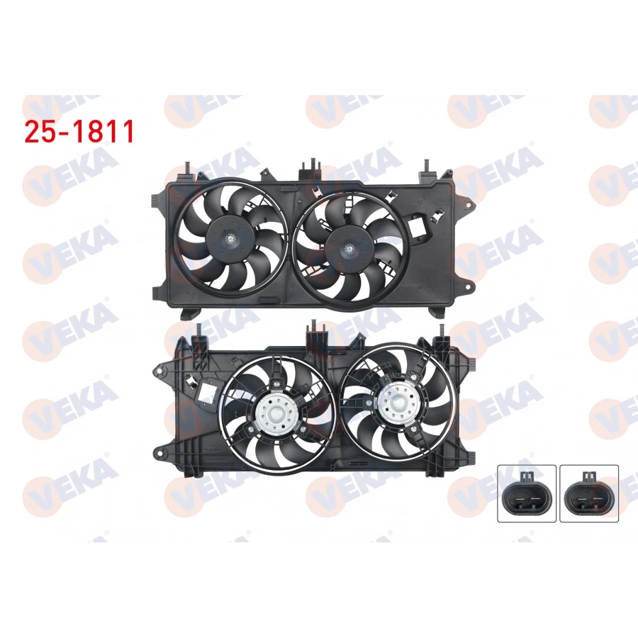 FAN MOTORU KOMPLE CIFTLI KLIMALI DOBLO 1,3 MJET 1,9 JTD 05-
