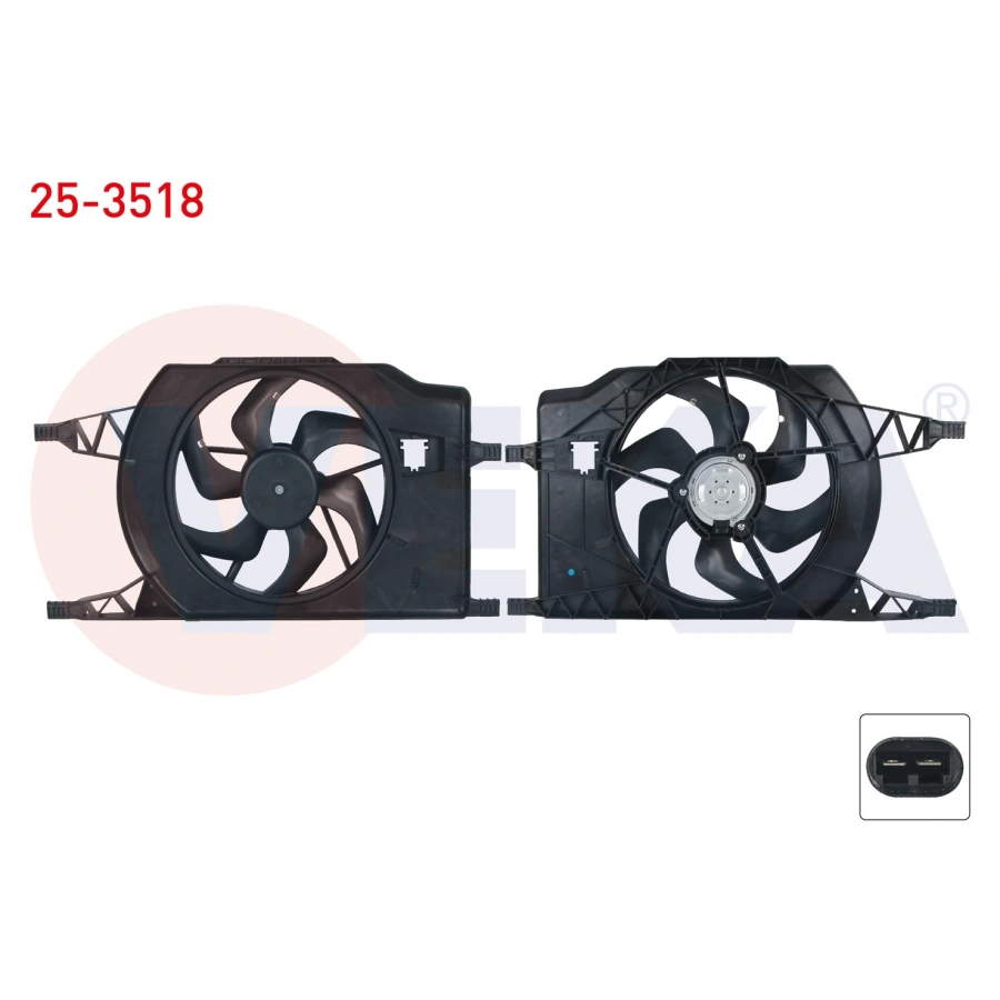 FAN MOTORU LAGUNA II 2.0 03-