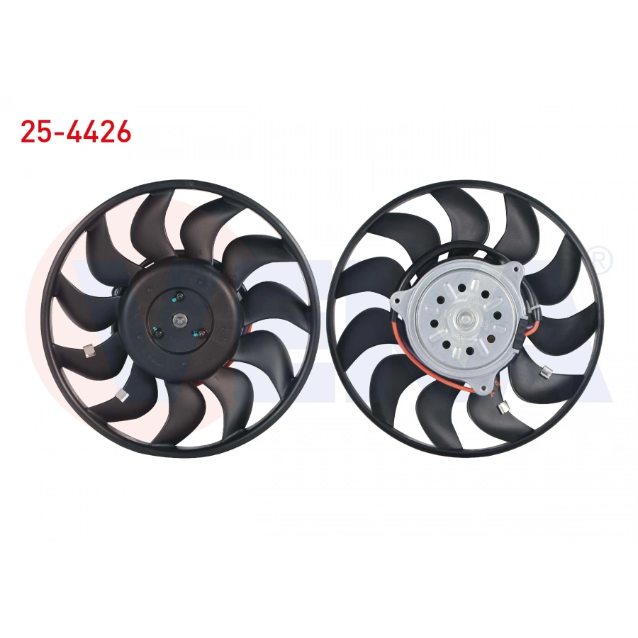 FAN MOTORU (MOTOR+PERVANE) KLIMA RADYATORU AUDI A4 (8E2,B6) 1.8 T 2000-2004