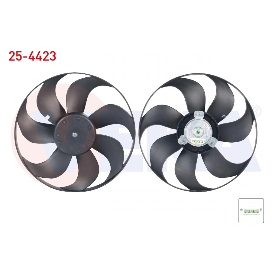 FAN MOTORU (MOTOR+PERVANE) SU RADYATORU VOLKSWAGEN POLO (6N1) 1.4 1994-1999
