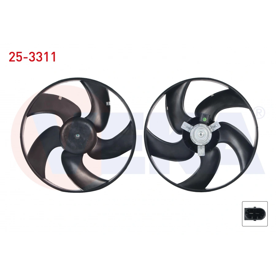 FAN MOTORU PEUGEOT 206 (2A/C) 1.4i 16V AC- 1998-2006
