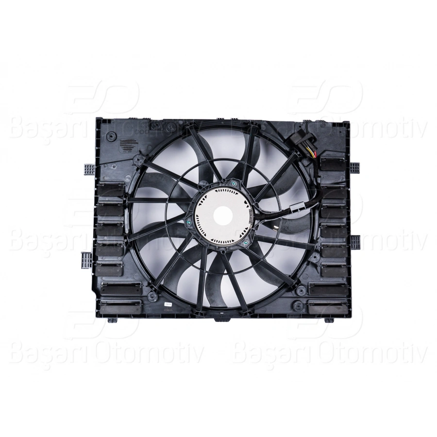 FAN MOTORU SETI (517 MM-4 FIS-600W-9 KANAT) VW TOUAREG PORSCHE CAYENNE 3.0 V6 TDI 3.0 V6 TSI 3.6 V6 FSI 10 >