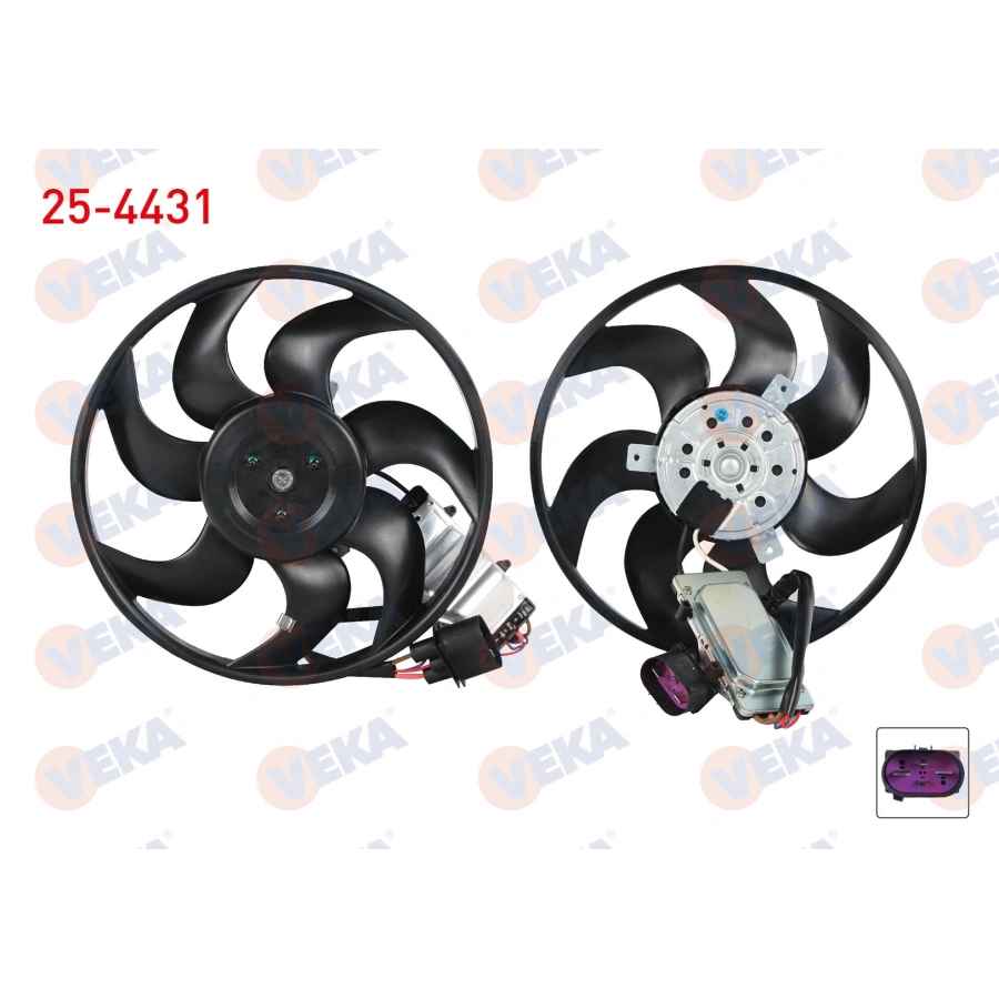 FAN MOTORU SOL VOLKSWAGEN TOUAREG 2.5 R5 TDI 3.0 TDI 2002-2010 / PORSCHE CAYENNE 3.0 TDI 2002-2010 / AUDI Q7 3.0 TDI 2006-2015