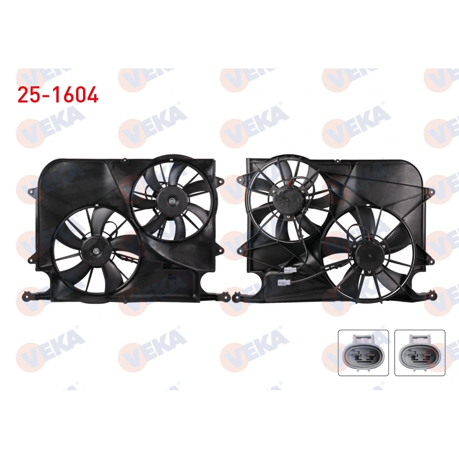 FAN MOTORU (SU+KLIMA) DAVLUMBAZLI CIFTLI CHEVROLET CAPTIVA (C100) 2.0 D 2006-2012