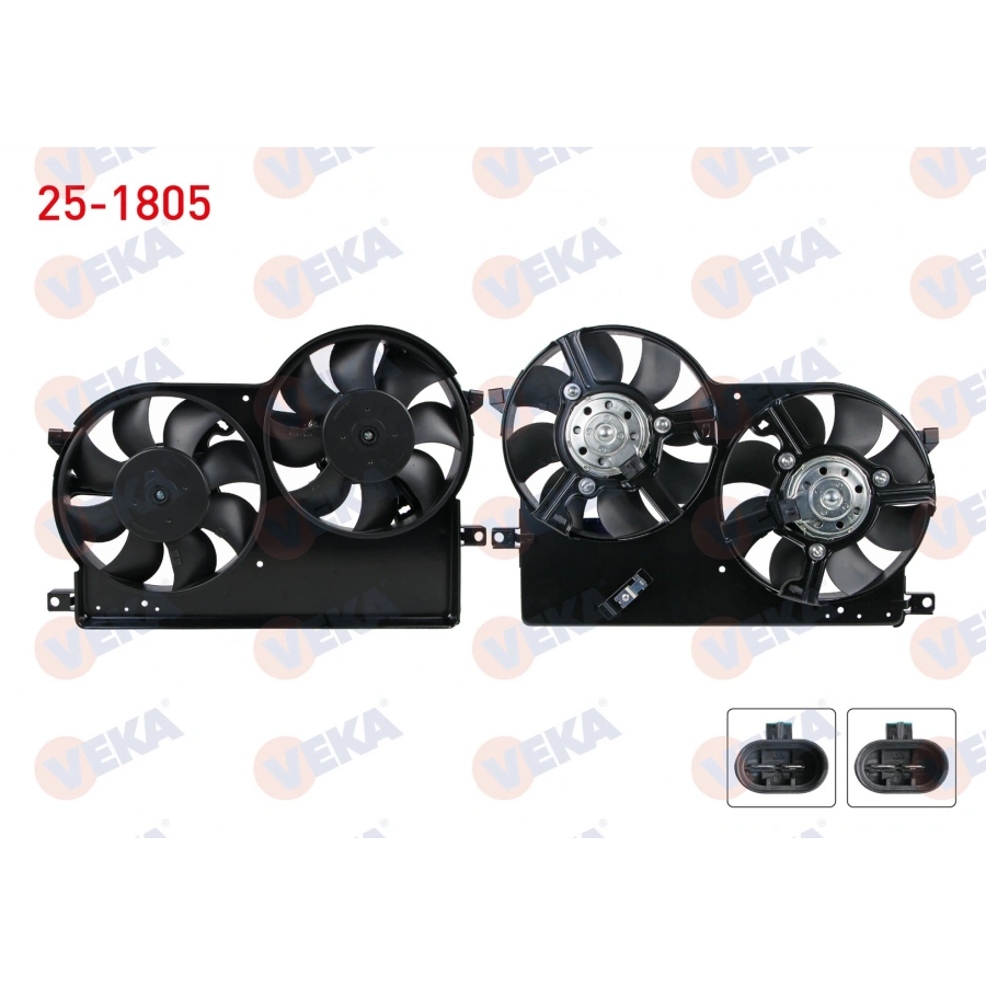 FAN MOTORU (SU+KLIMA) DAVLUMBAZLI CIFTLI FIAT ALBEA 1.3 MJT 2003-2007