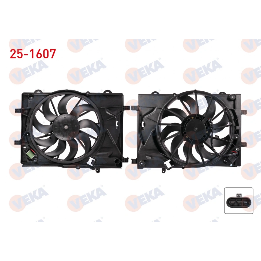 FAN MOTORU (SU+KLIMA) DAVLUMBAZLI REZISTANSLI CHEVROLET AVEO (T300) 1.4 16v 2011-2014