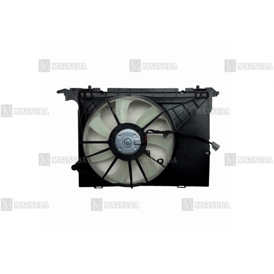 FAN MOTORU (SU+KLIMA) RADYATORU DAVLUMBAZLI TEK FAN TOYOTA COROLLA 1.4 D-4D 2012-