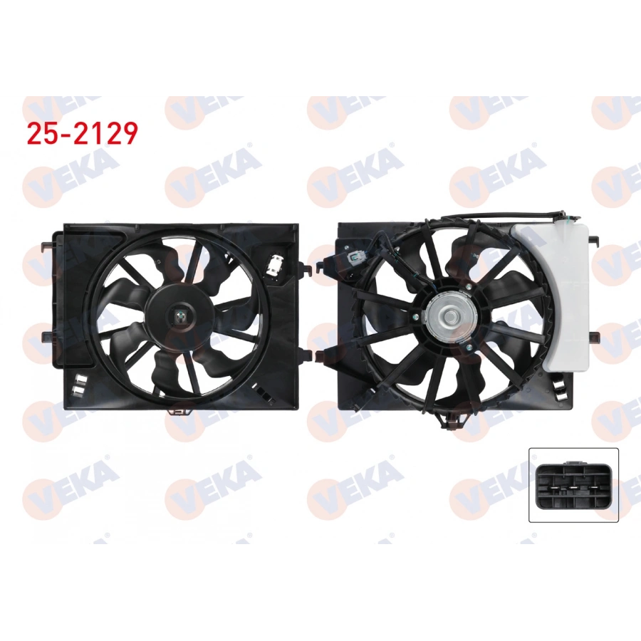 FAN MOTORU SU RADYATORU DAVLUMBAZLI TEKLI FAN BIDONLU HYUNDAI I20 (PB, PBT) 1.2i 2008-2015