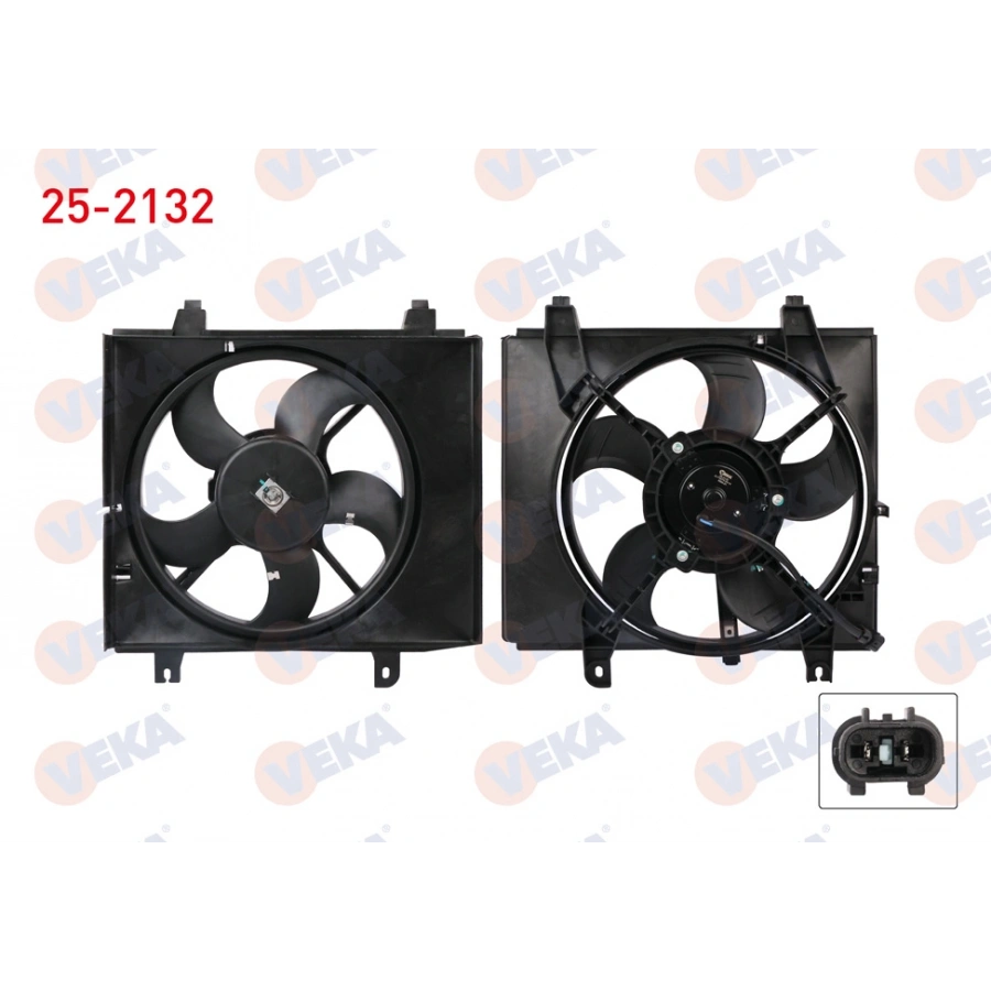 FAN MOTORU SU RADYATORU DAVLUMBAZLI TEKLI FAN HYUNDAI MATRIX (FC) 1.6 2001-2010