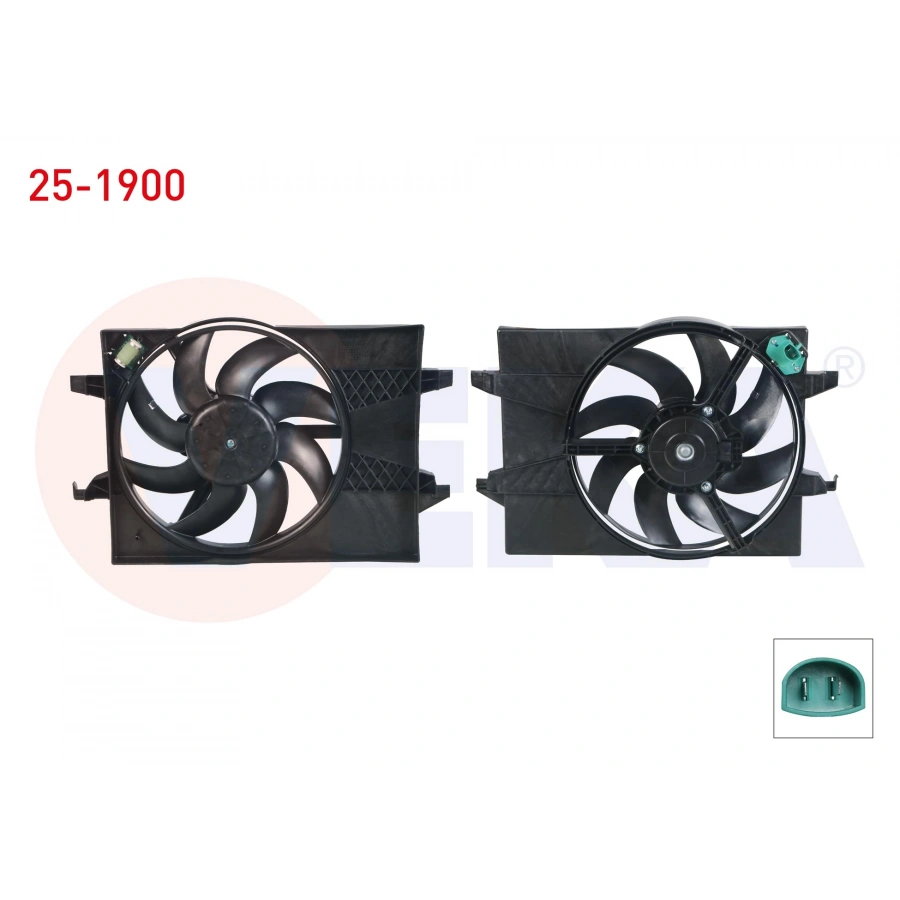 FAN MOTORU SU RADYATORU DAVLUMBAZLI TEKLI FAN REZISTANSLI FORD FIESTA V 1.4 TDCI M-T AC+ 2001-2008