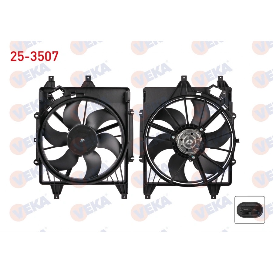 FAN MOTORU SU RADYATORU DAVLUMBAZLI TEKLI FANLI RENAULT THALIA III 1.5 DCI 2014-