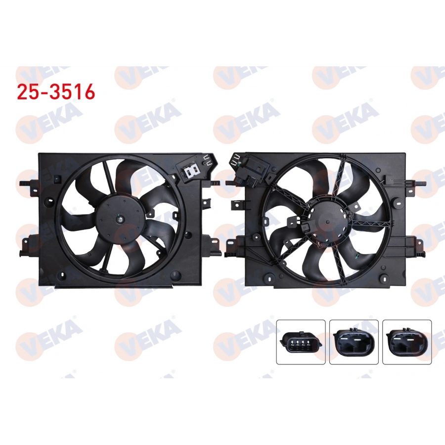 FAN MOTORU SU RADYATORU DAVLUMBAZLI TEKLI FANLI REZISTANSLI DACIA DUSTER 1.5 DCi, 1.3 TCe 4x4 2012-