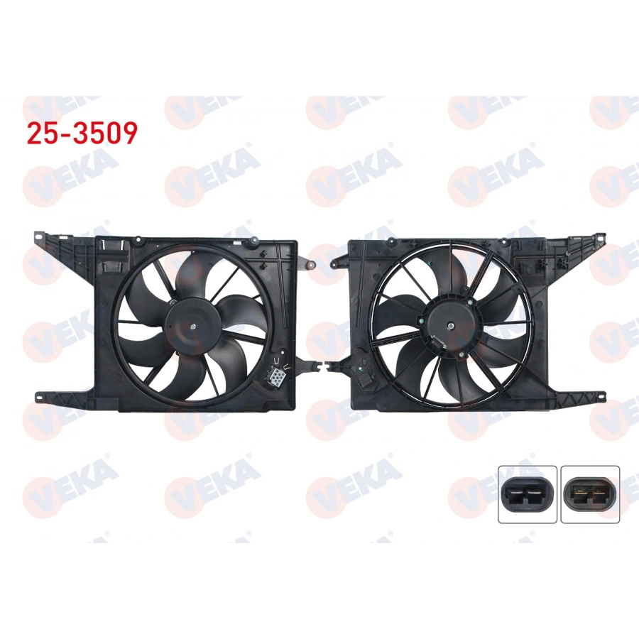 FAN MOTORU SU RADYATORU DAVLUMBAZLI TEKLI FANLI REZISTANSLI DACIA LOGAN (LS) 1.5 DCI 2004-2012