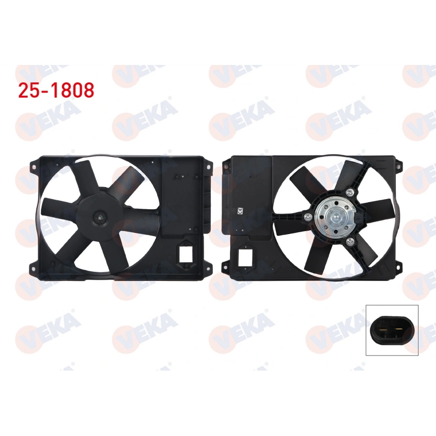 FAN MOTORU SU RADYATORU DAVLUMBAZLI TEKLI FIAT DUCATO (230) 2.0 JTD 1994-2002