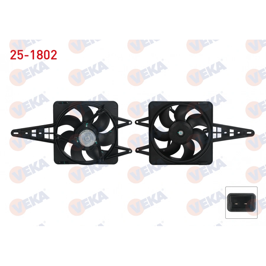 FAN MOTORU SU RADYATORU FIAT TEMPRA 1.4 AC - 1992-1999