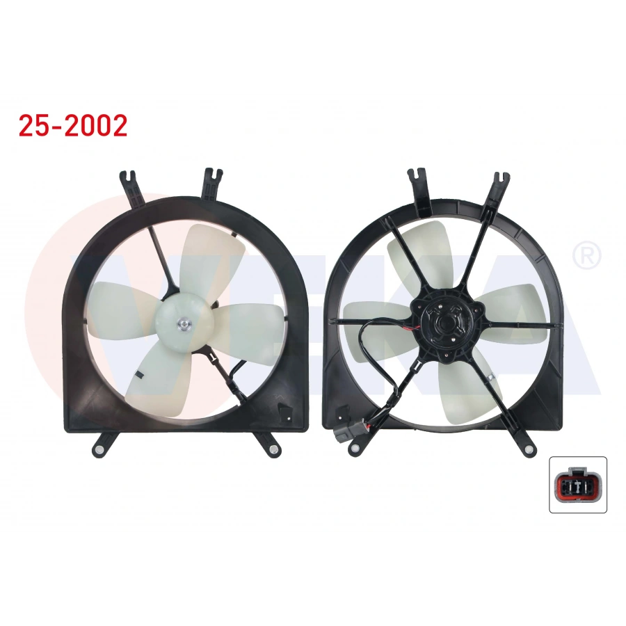 FAN MOTORU SU RADYATORU HONDA CIVIC VI 1.4i DAVLUMBAZLI 1995-2001