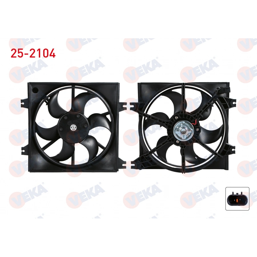 FAN MOTORU SU RADYATORU HYUNDAI ACCENT II (LC) 1.3 DAVLUMBAZLI 2000-2005