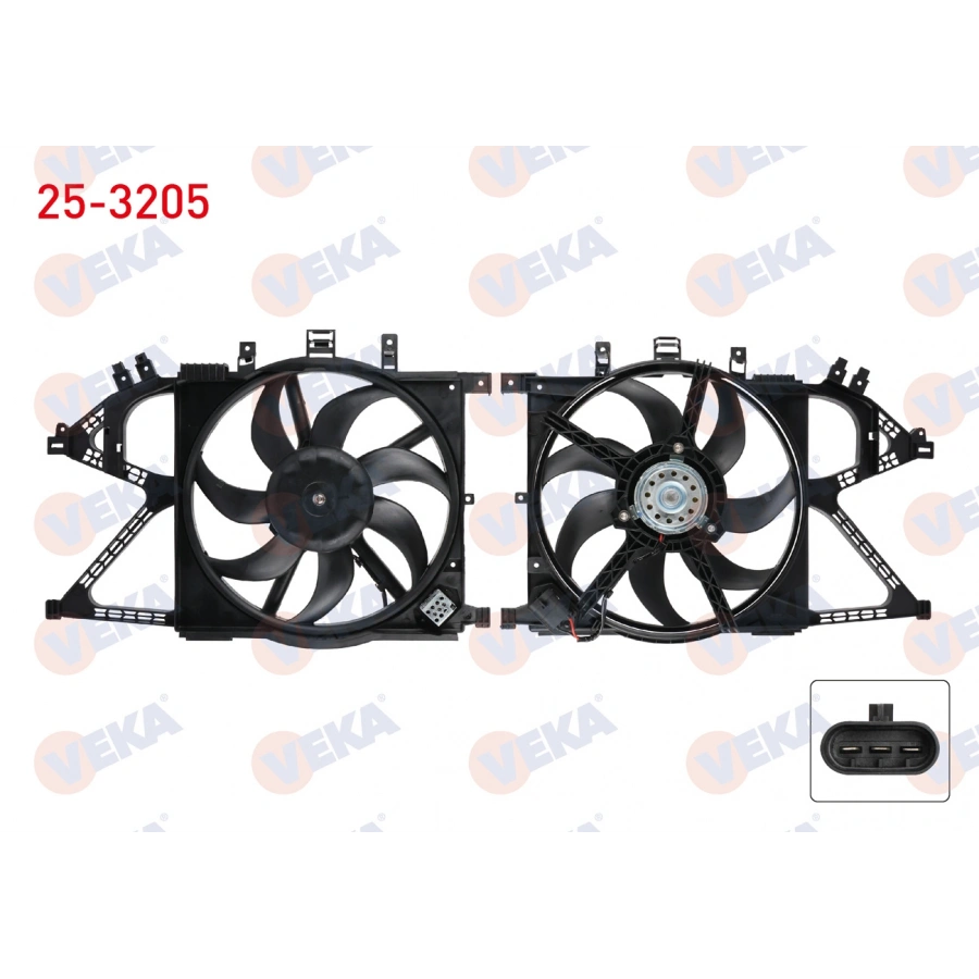 FAN MOTORU SU RADYATORU OPEL CORSA C 1.4 DAVLUMBAZLI TEKLI 2000-2006