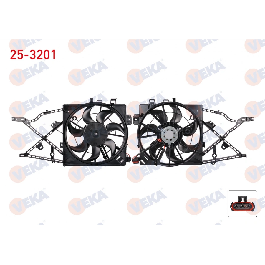 FAN MOTORU SU RADYATORU OPEL VECTRA B 1.6i DAVLUMBAZLI TEKLI 1995-2003