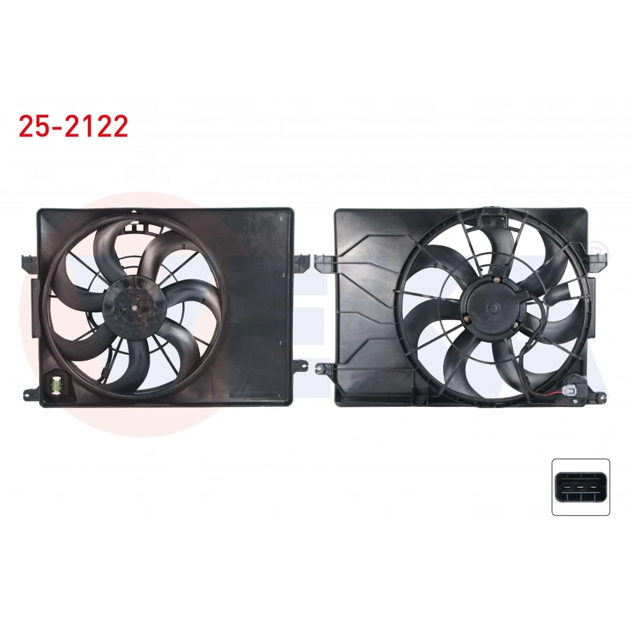 FAN MOTORU SU RADYATORU REZISTANSLI HYUNDAI IX35 (LM) 1.6 GDI DAVLUMBAZLI 2010-