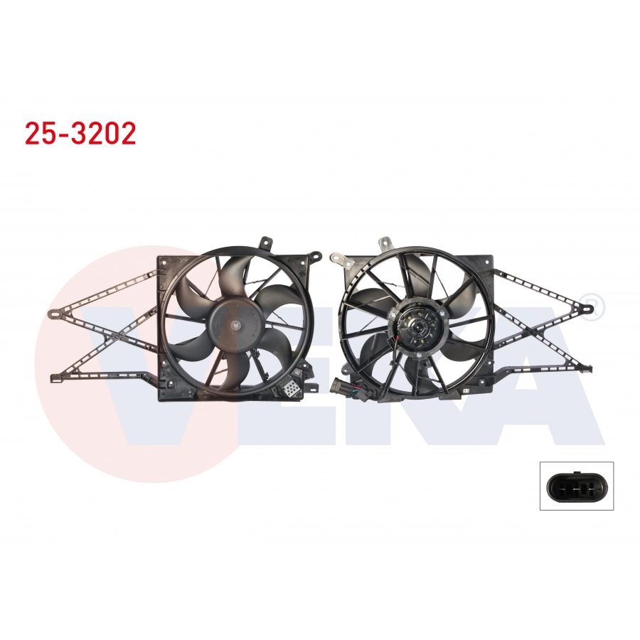 FAN MOTORU SU RADYATORU REZISTANSLI OPEL ASTRA G (F69) 1.4 16v DAVLUMBAZLI TEKLI 1998-2005