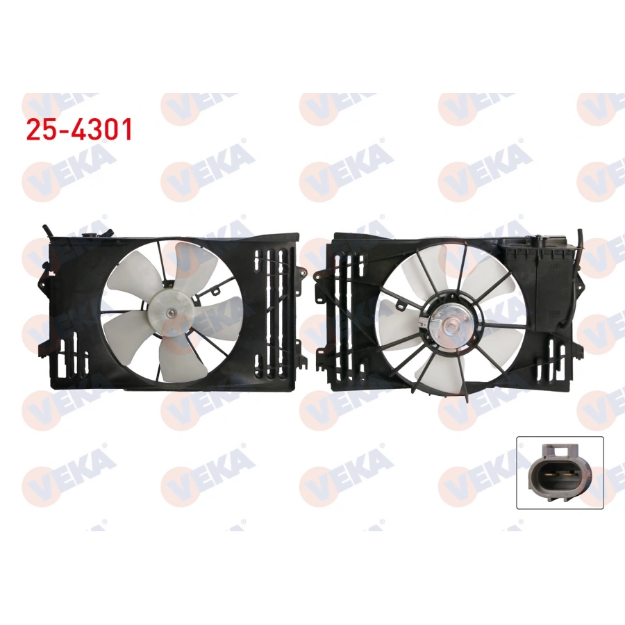 FAN MOTORU SU RADYATORU TOYOTA COROLLA (_E12_) 1.4 VVT-I DAVLUMBAZLI 2002-2007