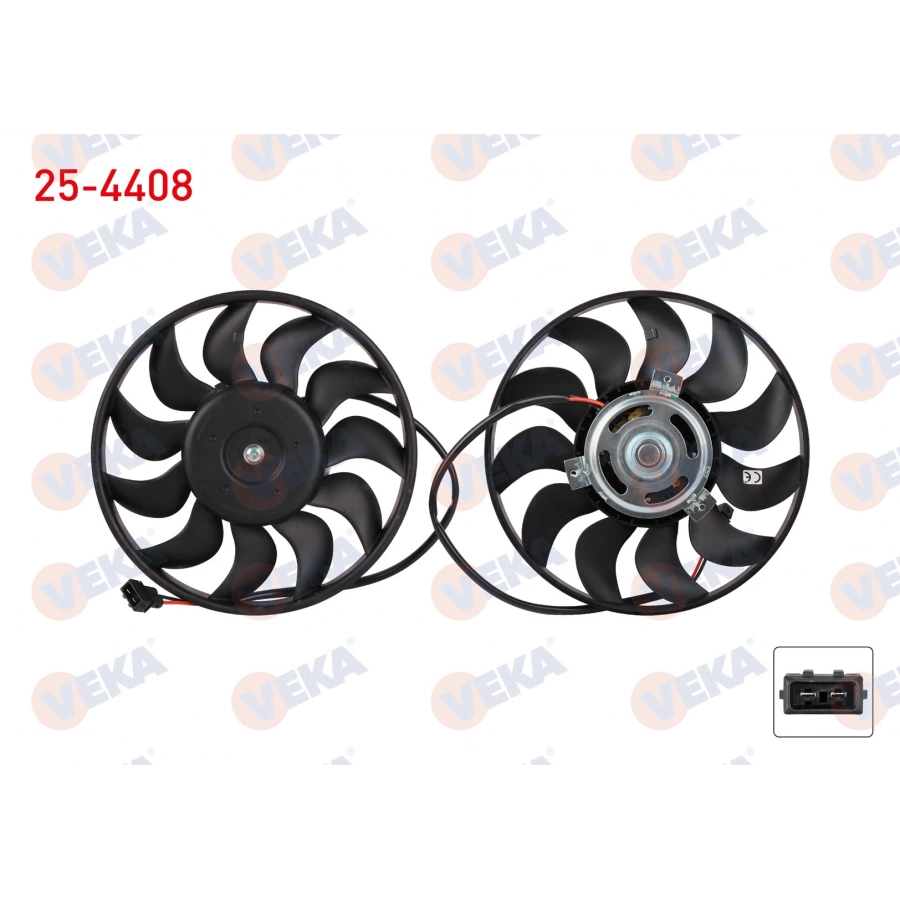 FAN MOTORU SU RADYATORU VOLKSWAGEN TRANSPORTER IV (70XB,70XC,7DB,7DW) 2.5 TDI AC - 1990-2003