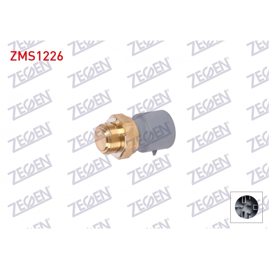 FAN MUSURU (105-100 C / 120-115 C) OPEL ASTRA F 1991-1998 / OMEGA B 1994-1999 / VECTRA A 1988-1995