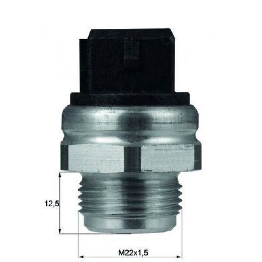 FAN MÜŞÜRÜ (SİYAH ) GOLF4-BORA-POLO-TOUAREG-A3-TOLEDO-JETTA-CADDY (FEBİ 36563) (TSW 65)