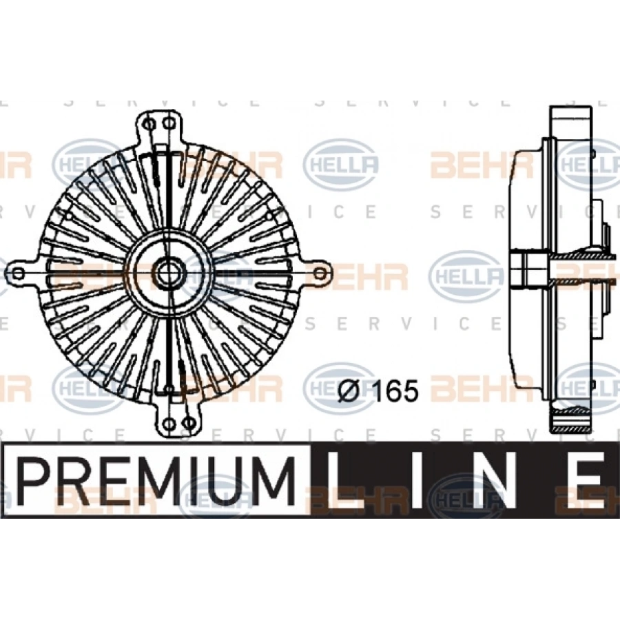 FAN TERMIGI W140-W129 M119 90-98