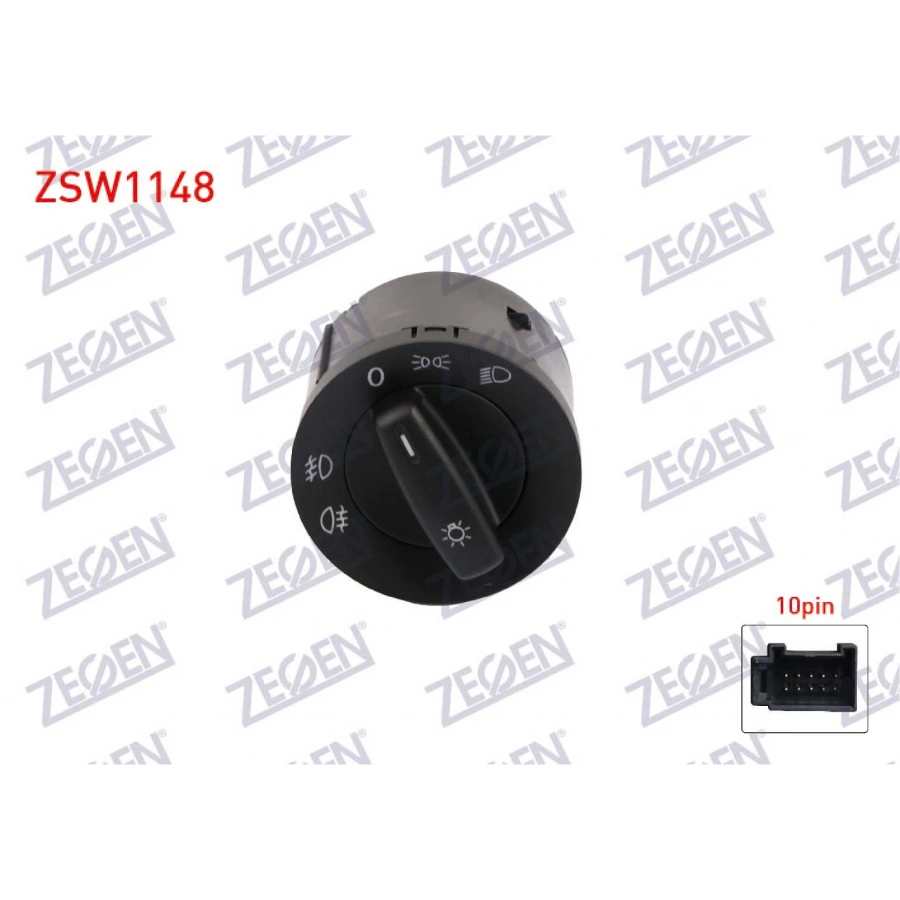 FAR ANAHTARI 10 PIN VOLKSWAGEN CADDY III - GOLF V - JETTA III 2003-2015