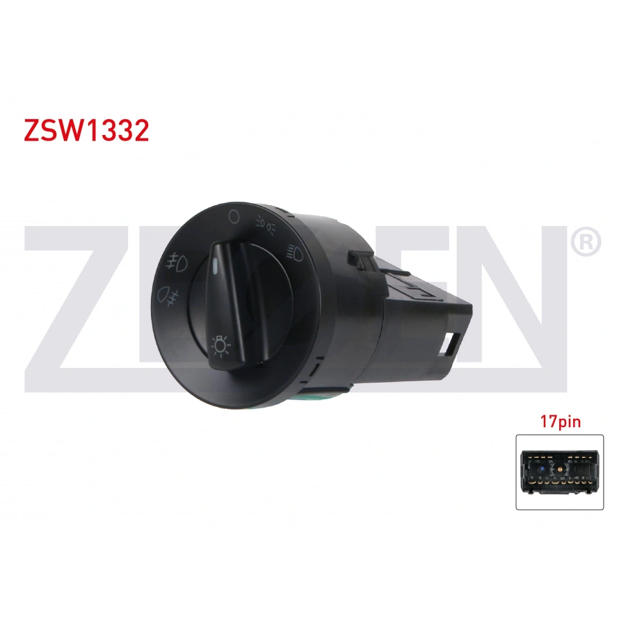 FAR ANAHTARI 17 PIN ARKA SISLI GOLF IV - POLO - PASSAT - BORA - GALAXY 1997-2005/ SHARAN - ALHAMBRA 1995-2010