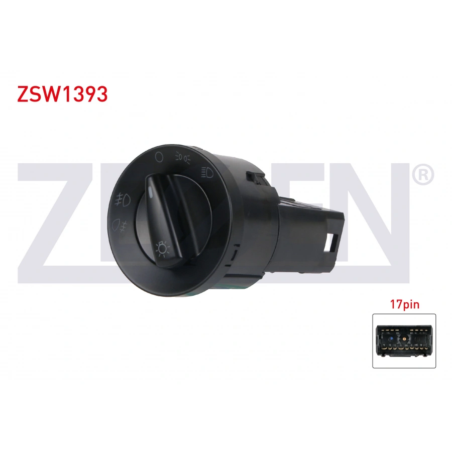 FAR ANAHTARI 17 PIN AUDI A6 1997-2004/ SUPERB - OCTAVIA - ROOMSTER - FABIA II 2004-