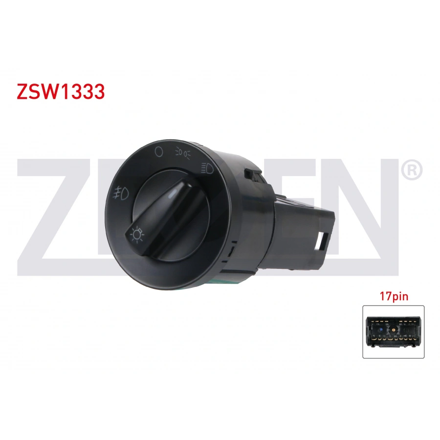 FAR ANAHTARI 17 PIN GOLF IV - POLO - PASSAT - BORA - GALAXY 1997-2005/ SHARAN - ALHAMBRA 1995-2010