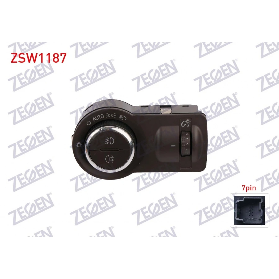 FAR ANAHTARI KROM 7 PIN ON-ARKA SISLI OPEL ASTRA J - INSIGNIA - CRUZE 2008-