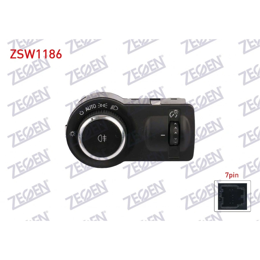 FAR ANAHTARI KROM 7 PIN ON SISLI OPEL ASTRA J - INSIGNIA - CRUZE 2008-