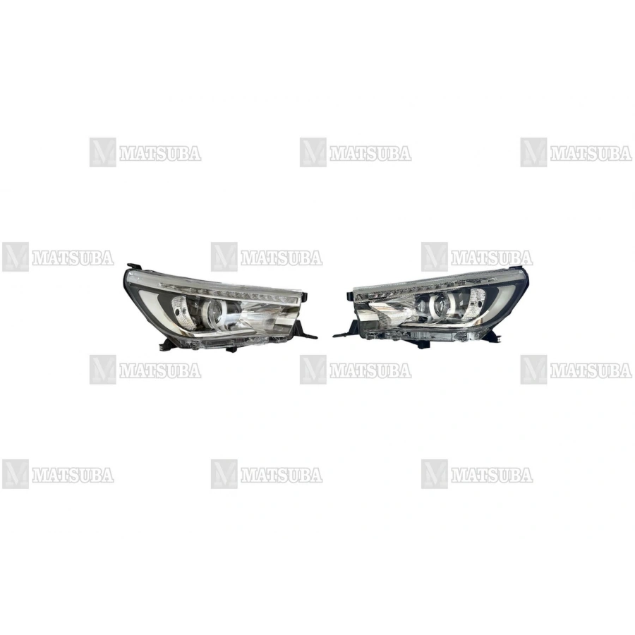 FAR HILUX REVO 16-21 (ELEKTRİKLİ/LEDLİ/  MODİFİYE TİP/LEDSİZ FARI LEDLİYE ÇEVİREN) (TAKIM)