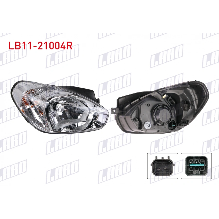 FAR SAG ELEKTRIKLI BEYAZ HYUNDAI ACCENT ERA 09-12