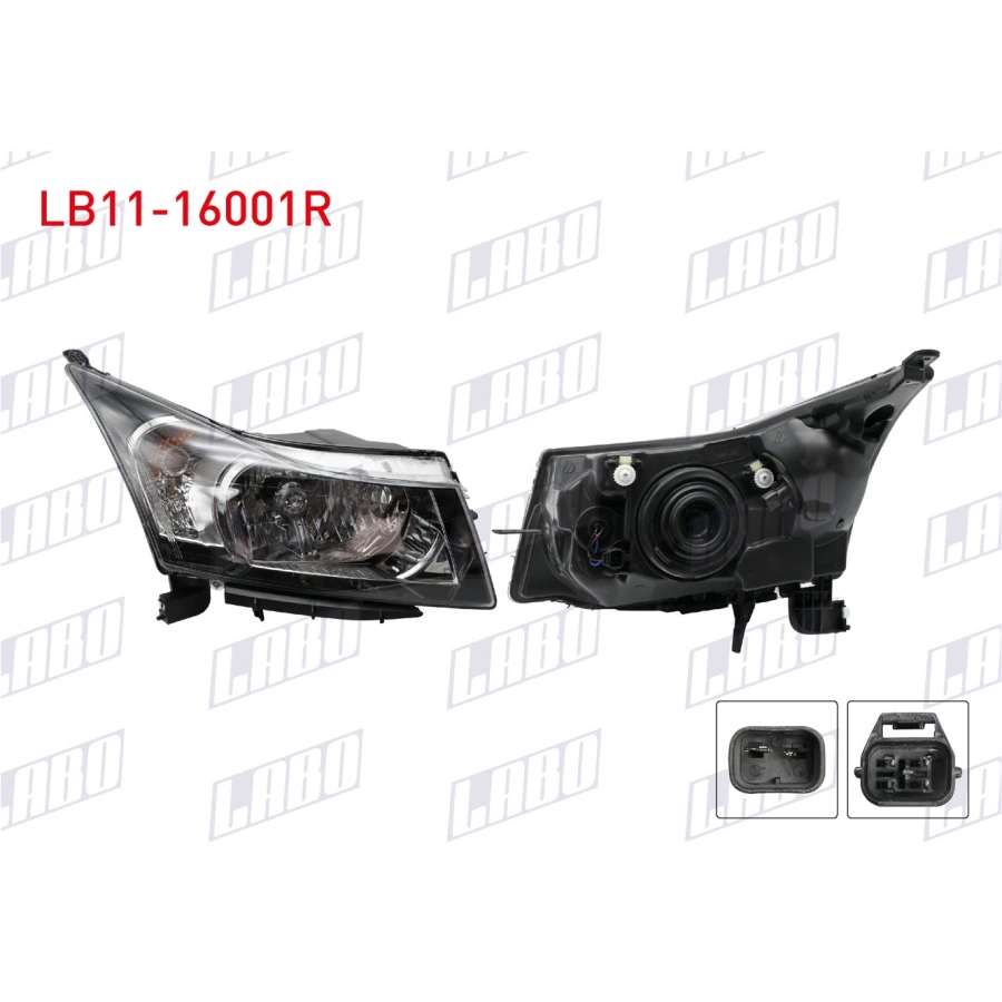 FAR SAG ELEKTRIKLI SIYAH CHEVROLET CRUZE 09- (A1)