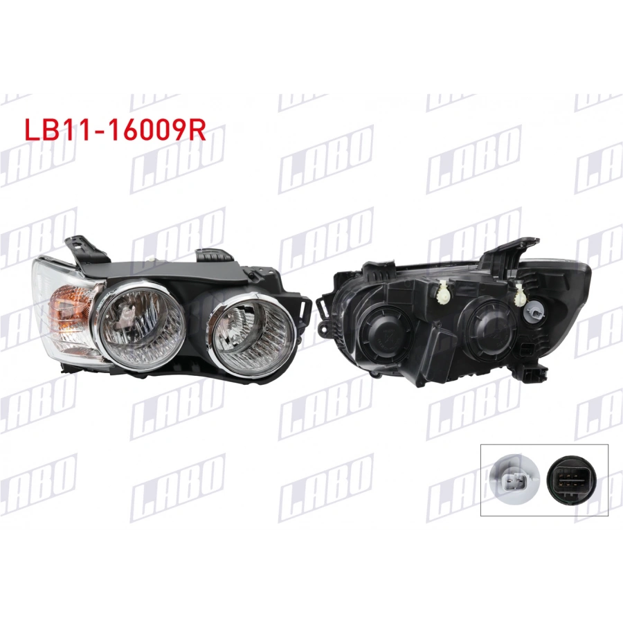 FAR SAG KROM HALKALI CHEVROLET AVEO (T300) 2011-